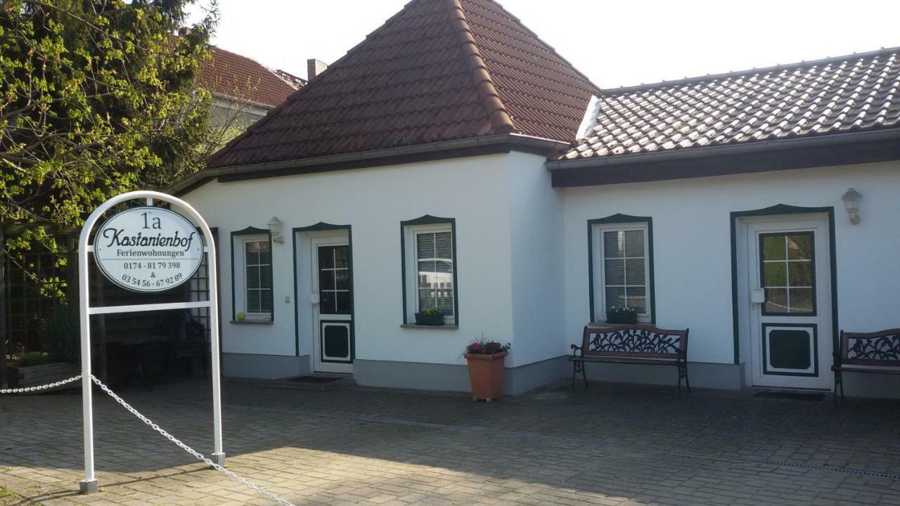 Apartament Kastanienhof Luebben Zewnętrze zdjęcie